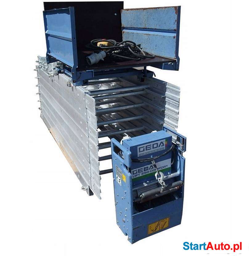 Winda drabina dekarska GEDA LIFT 250 16m Comfort rok 2008