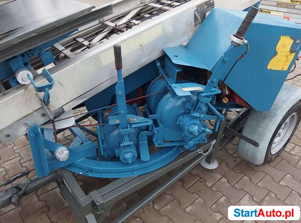 Winda drabina dekarska KLAAS LM-D 21m dachówka panele