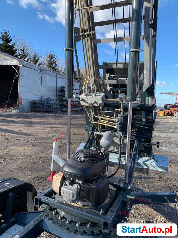 Winda drabina dekarska PAUS 18 WH 2011 rok lekka aluminiowa