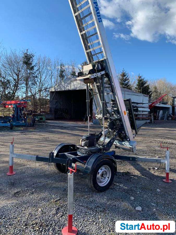 Winda drabina dekarska PAUS 18 WH 2011 rok lekka aluminiowa