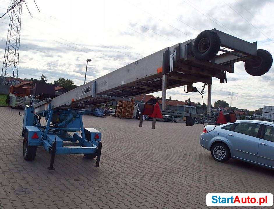 Winda drabina dekarska PAUS ASA 21 WH podnośnik dachówka