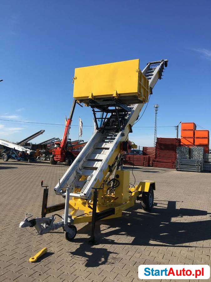 Winda drabina dekarska PAUS WH 25 wciągarka podnośnik piękna