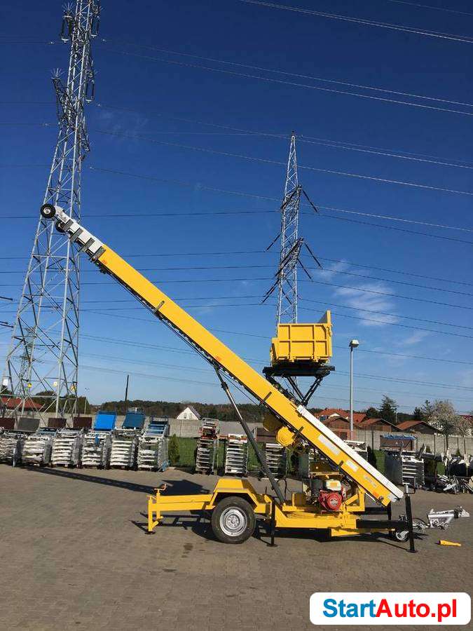 Winda drabina dekarska PAUS WH 25 wciągarka podnośnik piękna