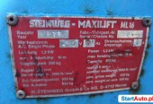 Winda drabina dekarska Steinweg Maxlift ML 16 wciągarka geda