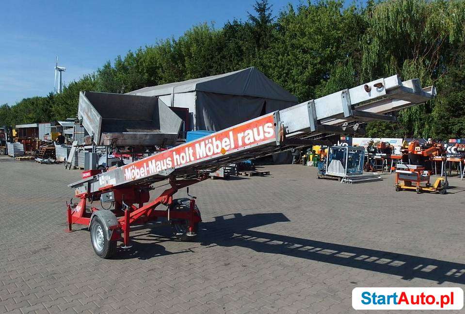 Winda drabina dekarska Steinweg Maxlift ML 16 dachówka