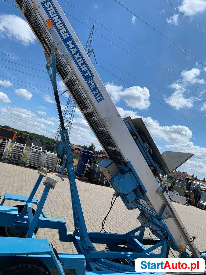 Winda drabina dekarska Steinweg Maxlift ML 21 podnośnik