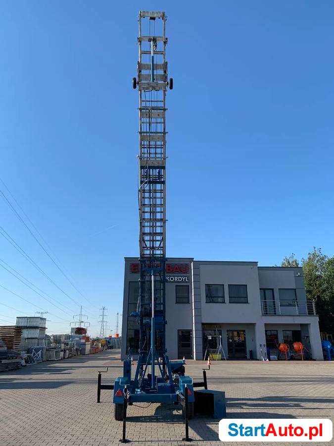 Winda drabina dekarska Steinweg Maxlift ML 25 nowy silnik