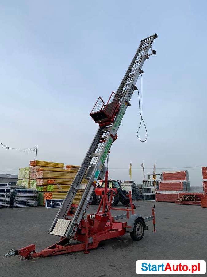 Winda drabina dekarska Teupen 26 VH/K załamanie budowlana