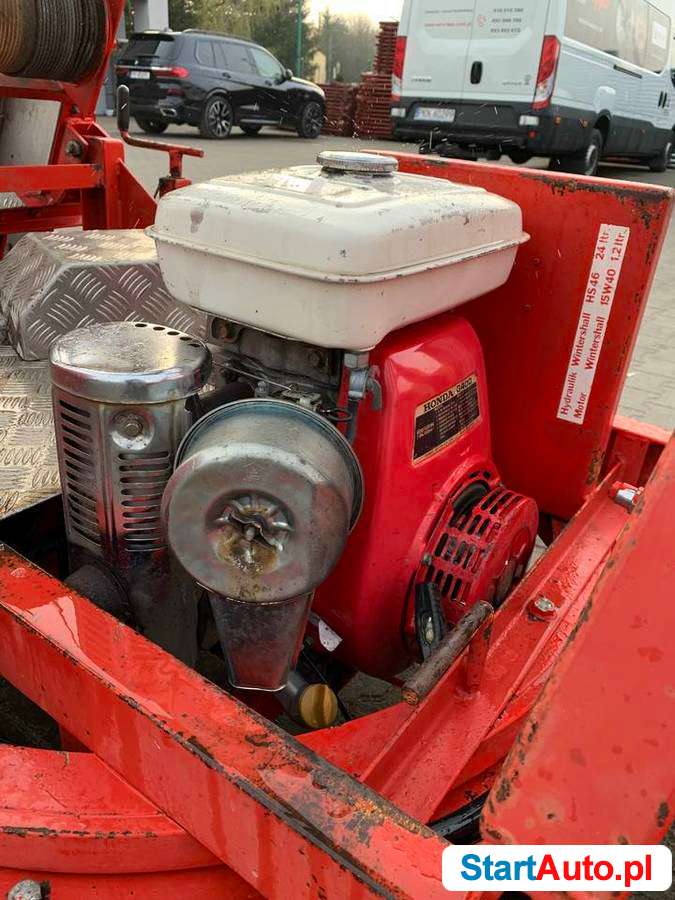 Winda drabina dekarska Teupen 26 VH/K załamanie budowlana