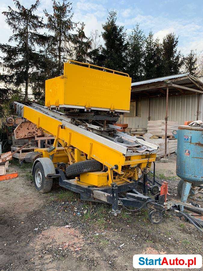 Winda drabina dekarska wciągarka podnośnik przeprowadzkowa