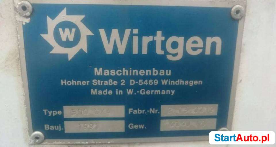 Wirtgen 500 C/4 frezarka drogowa