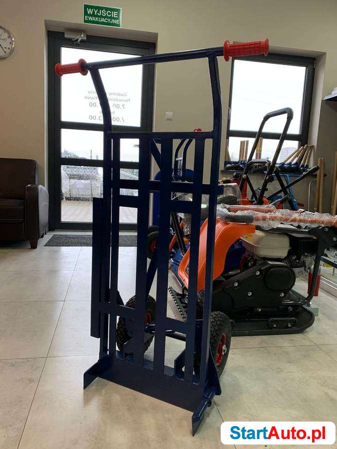 WÓZEK BRUKARSKI NA DWIE WARSTWY KOSTKI wozidło do bruku trak