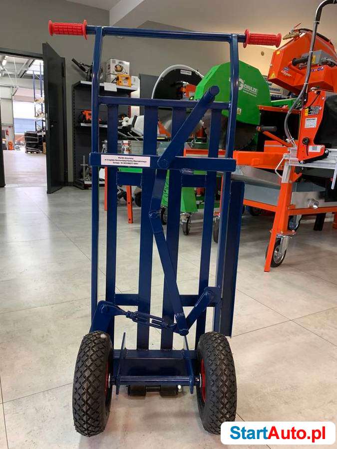 WÓZEK BRUKARSKI NA DWIE WARSTWY KOSTKI wozidło do bruku trak