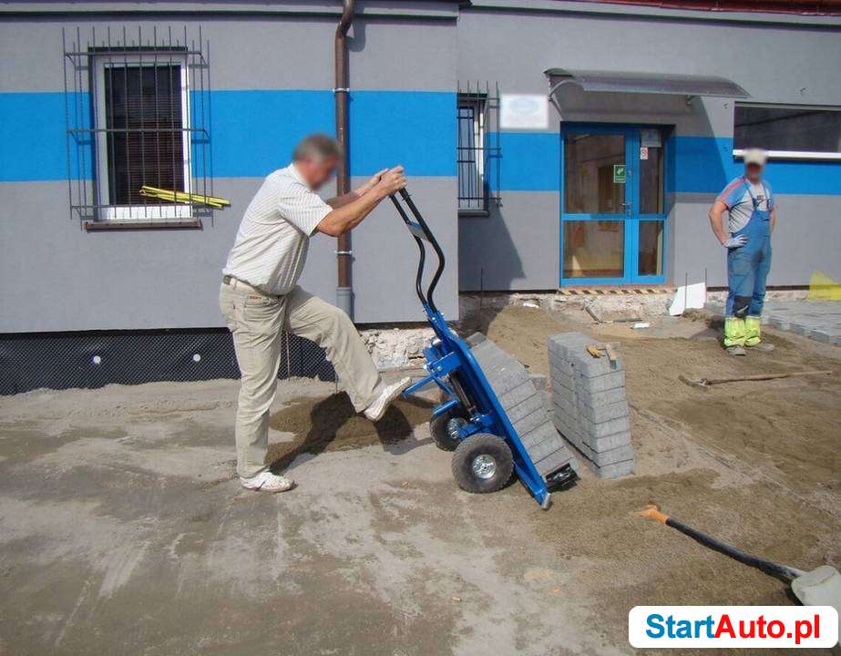 Wózek burkarski do kostki brukowej MIMAl WBR