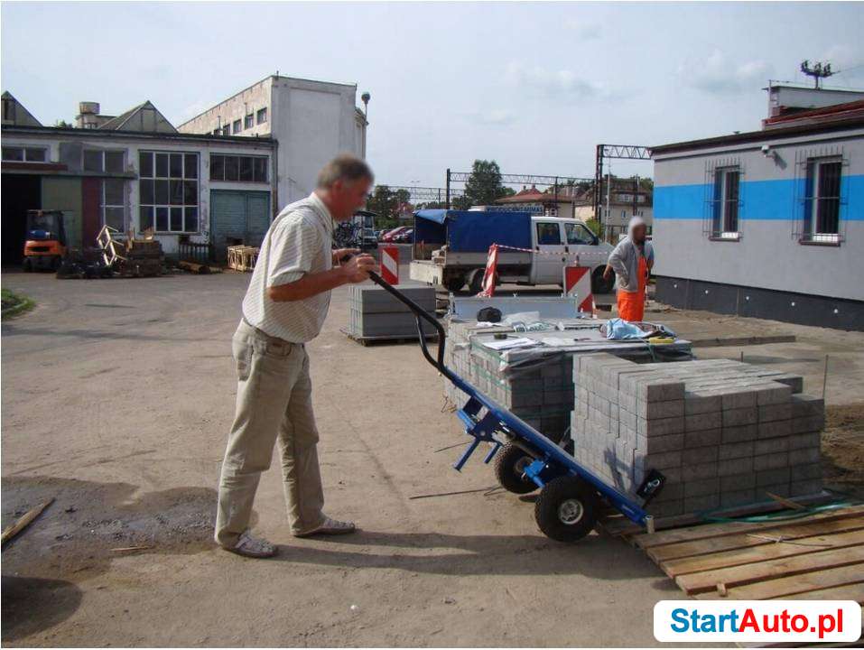 Wózek burkarski do kostki brukowej MIMAl WBR