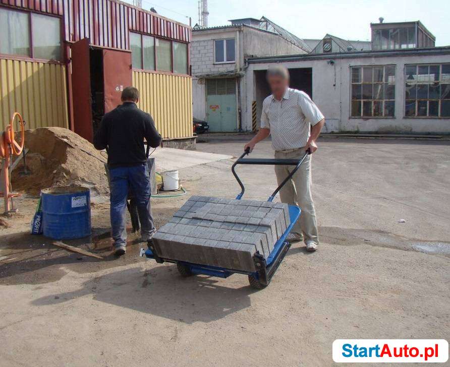 Wózek burkarski do kostki brukowej MIMAl WBR