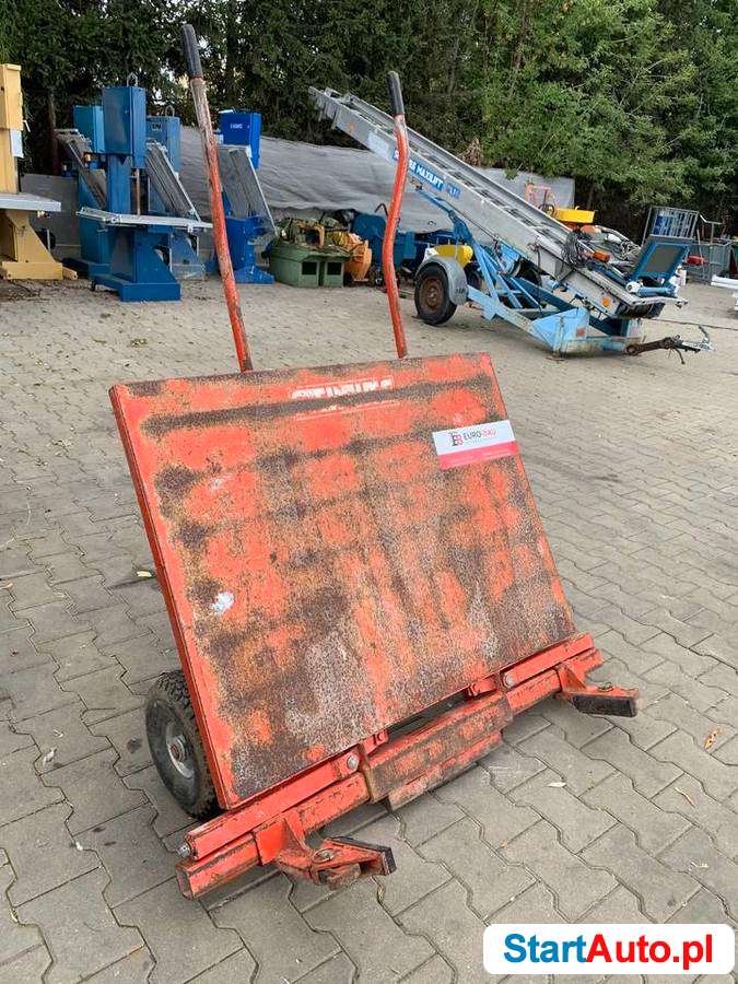 Wózek mechaniczny STEINWEG transportowania kostki brukowej