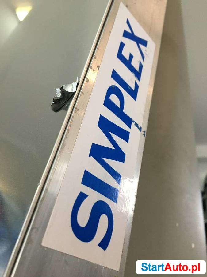 Wózek połaciowy SIMPLEX ALU drabina dekarska winda NOWY