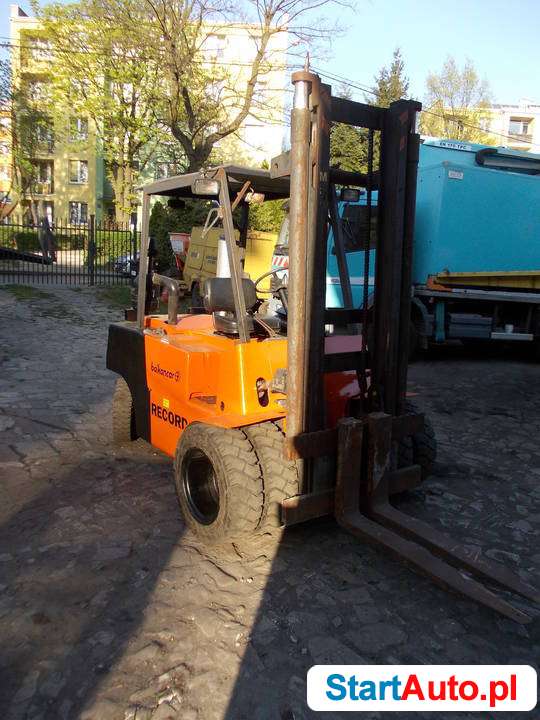 wózek widłowy bułgar balkancar udzwig 4000 kg