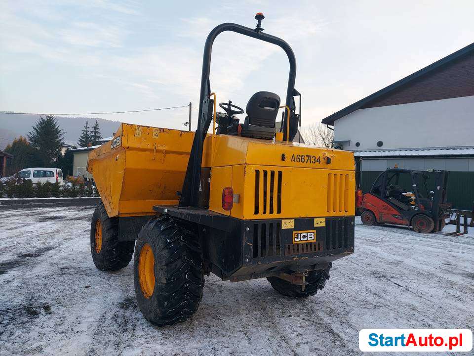 Wozidło budowlane JCE 9TFT, 2015r, 9t, Wacker Neuson, Terex,