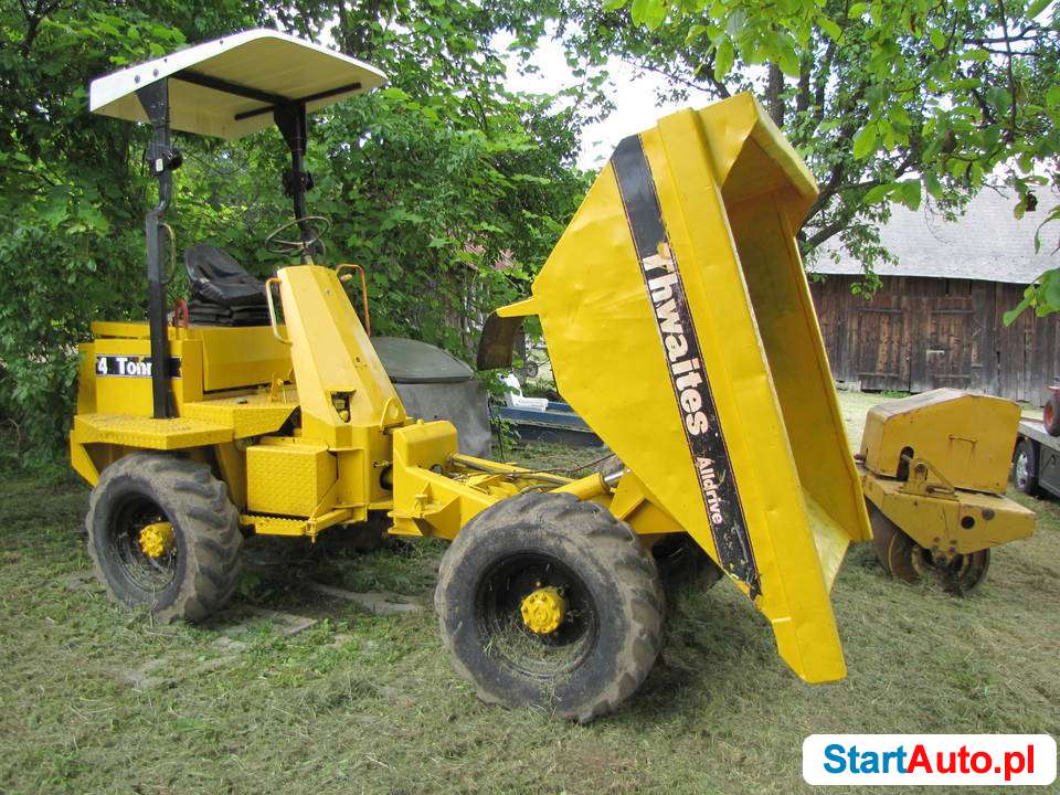 Wozidło budowlane Thwaites sprowadzone ze Szwajcarii