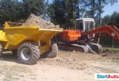 Wozidlo obrotowa.kolyba.dumper case.Kubota.yanmar.cat. jcb