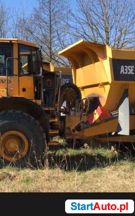 WOZIDLO VOLVO A35E WYWROTKA KOLEBOWA 6X6