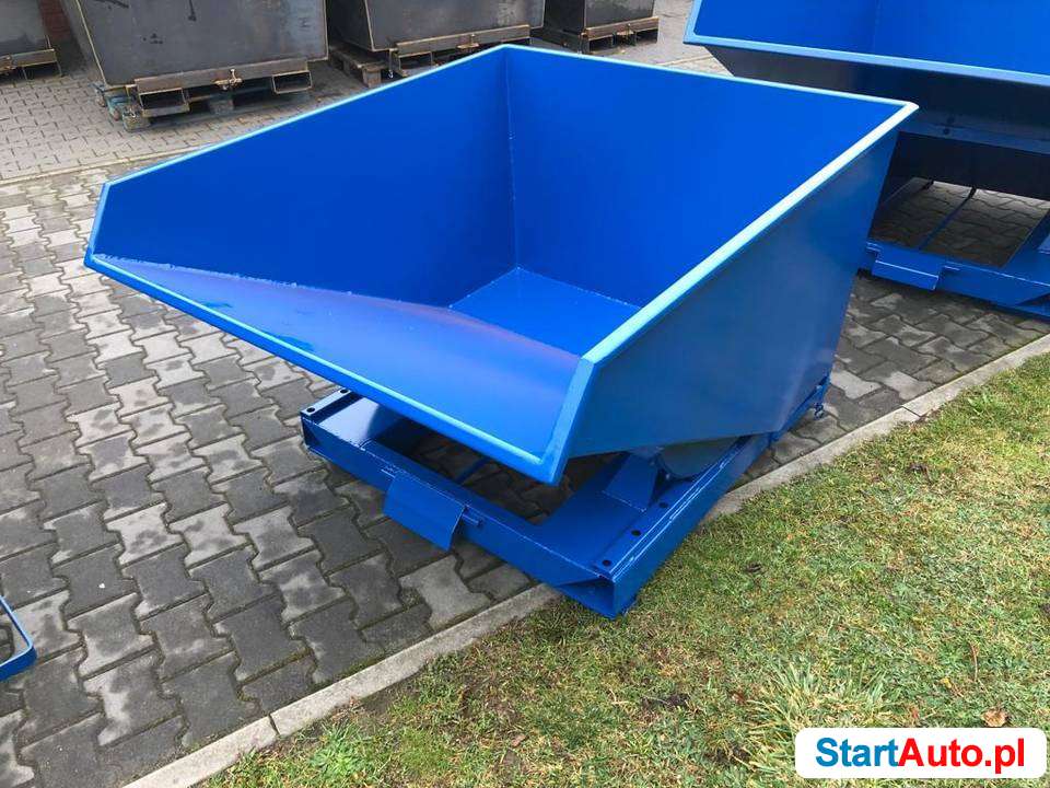 Wspaniały pojemnik, koleba TK 1,5 m3, do wózków widłowych