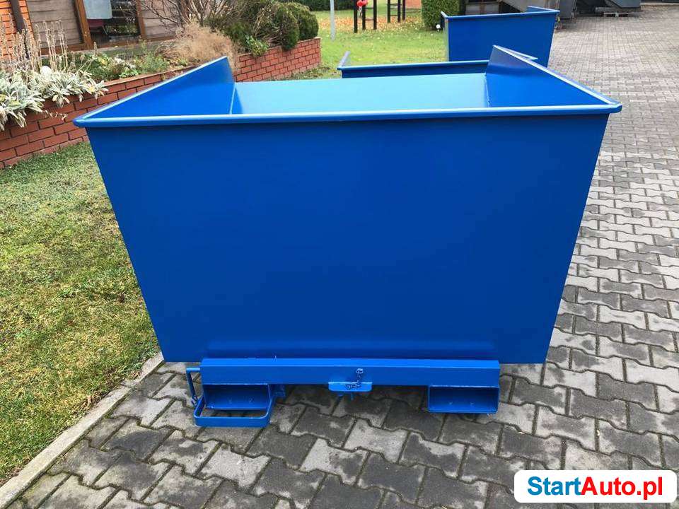 Wspaniały pojemnik, koleba TK 1,5 m3, do wózków widłowych