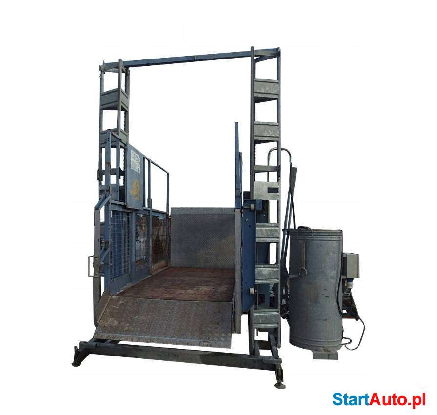 Wyciąg winda budowlana GEDA 1200Z 1200kg towarowo-osobowa