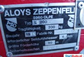 Wyciąg winda budowlana ZEPPENFELD LS 200L 400V/9m