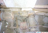 Wyciągarka z silnikiem 11 kw i przekładnia