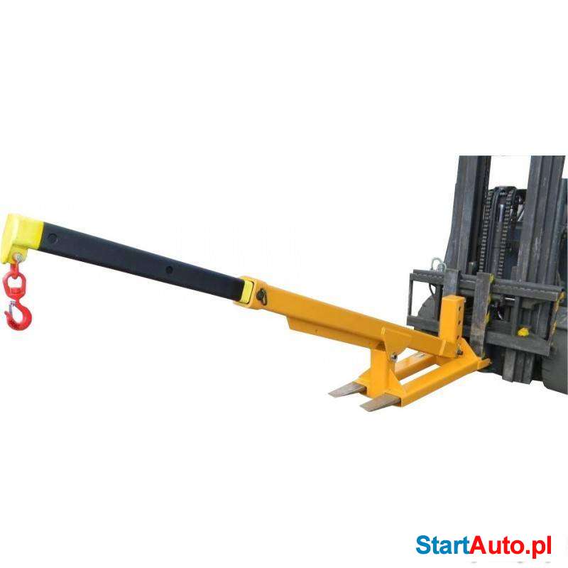 Wysięgnik ramię z hakiem WH-2 [4m] na widły wózka udźwig 2T