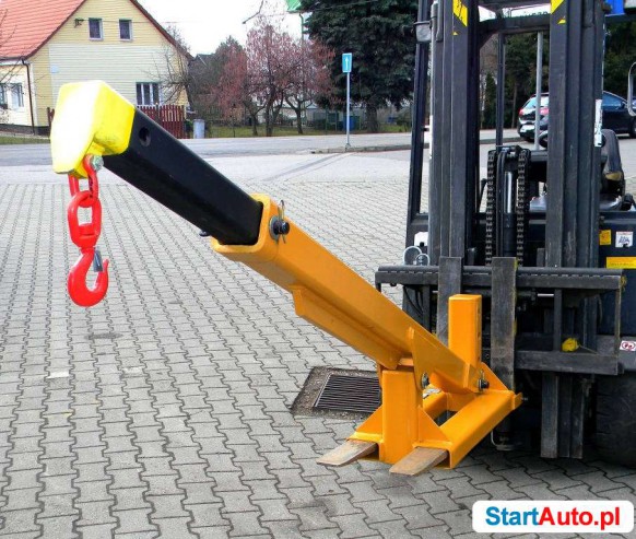 Wysięgnik teleskopowy WH-3 [3m] na widły wózka udźwig 3000kg