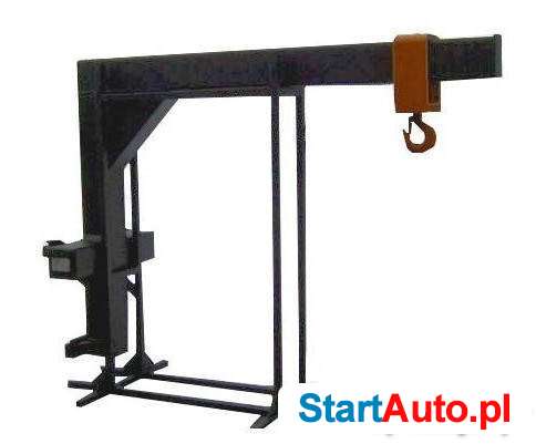 Wysięgnik z hakiem na karetkę kl.II wózka udźwig 1500kg