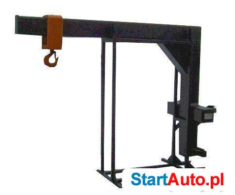 Wysięgnik z hakiem na karetkę kl.II wózka udźwig 1500kg