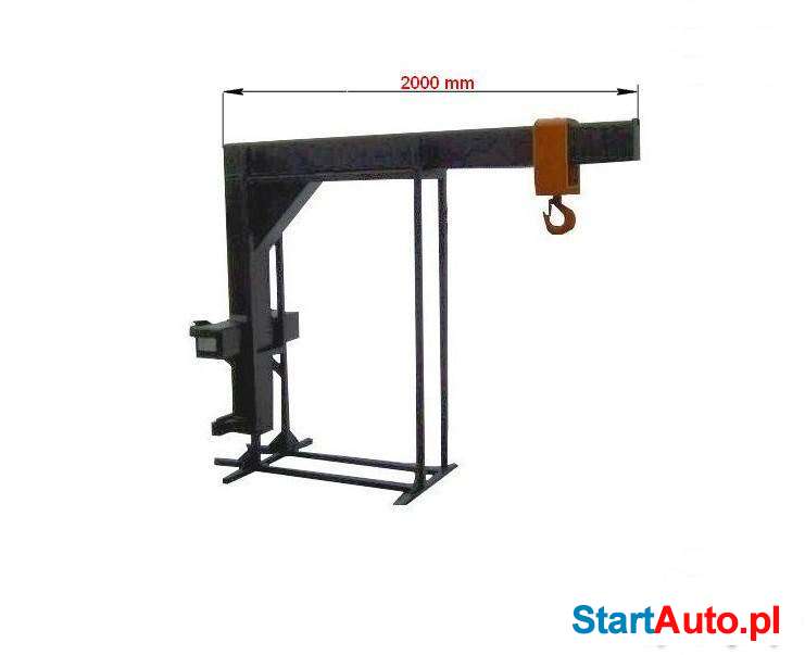 Wysięgnik z hakiem na karetkę wózka widłowego udźwig 3000kg