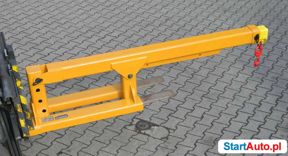 Wysięgnik z hakiem WH-3 [4m] na widły wózka udźwig 3000kg