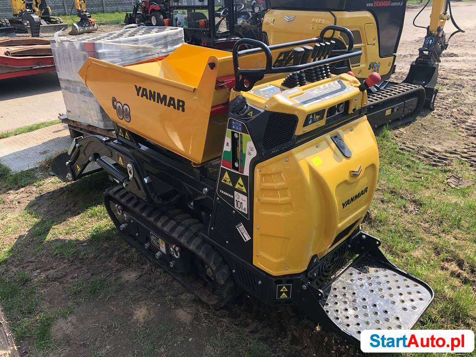 YANMAR C08 wozidło transporter + ładowarka + wysoki wysyp 0%