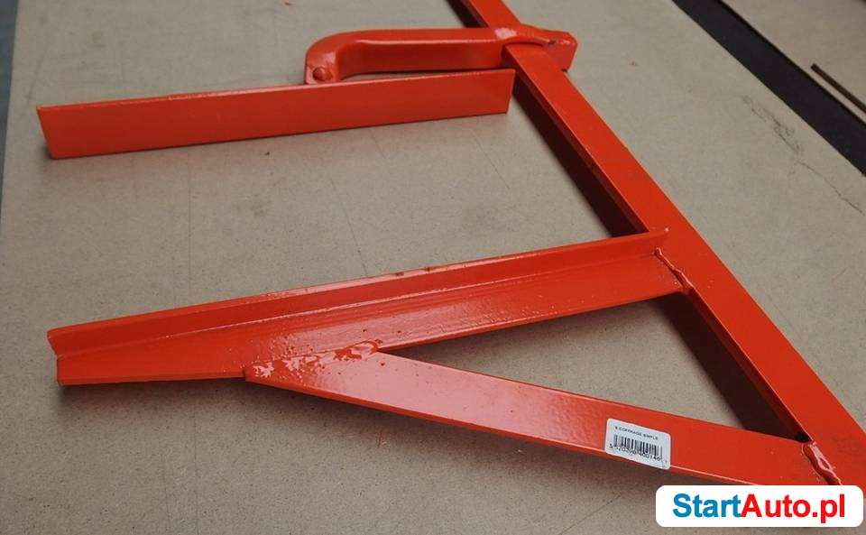 Zacisk szalunkowy 100 cm, ścisk budowlany, klamry fundamentu