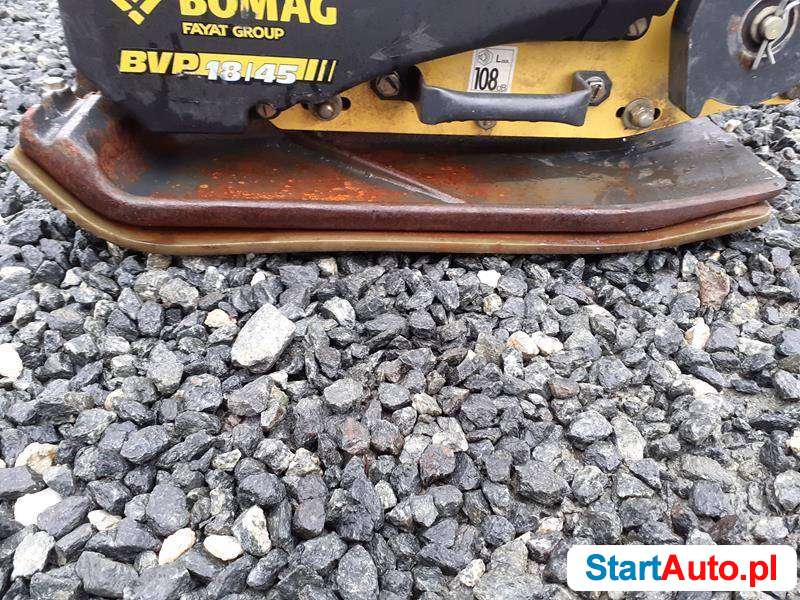 ZAGĘSZCZARKA BOMAG BVP 1845 NR520 ’16 +GUMA wacker WROCŁAW