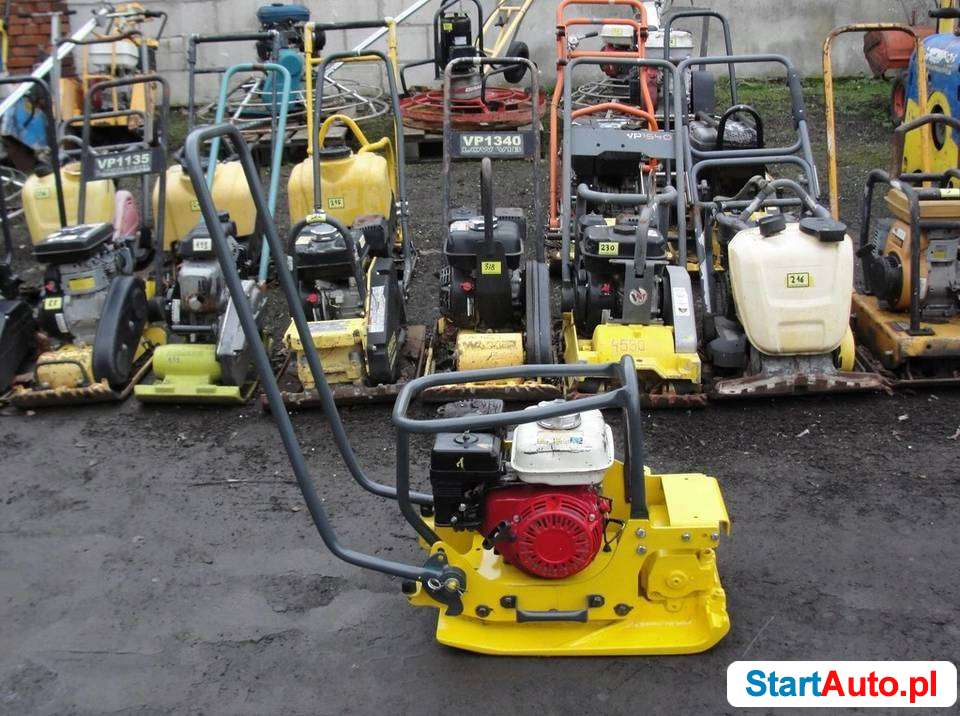 ZAGĘSZCZARKA GRUNTU PŁYTA BOMAG BVP 1840 NR 387 WROCŁAW