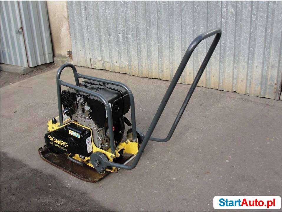 ZAGĘSZCZARKA gruntu UBIJAK BOMAG BP 18/45 D NR 373 WROCŁAW