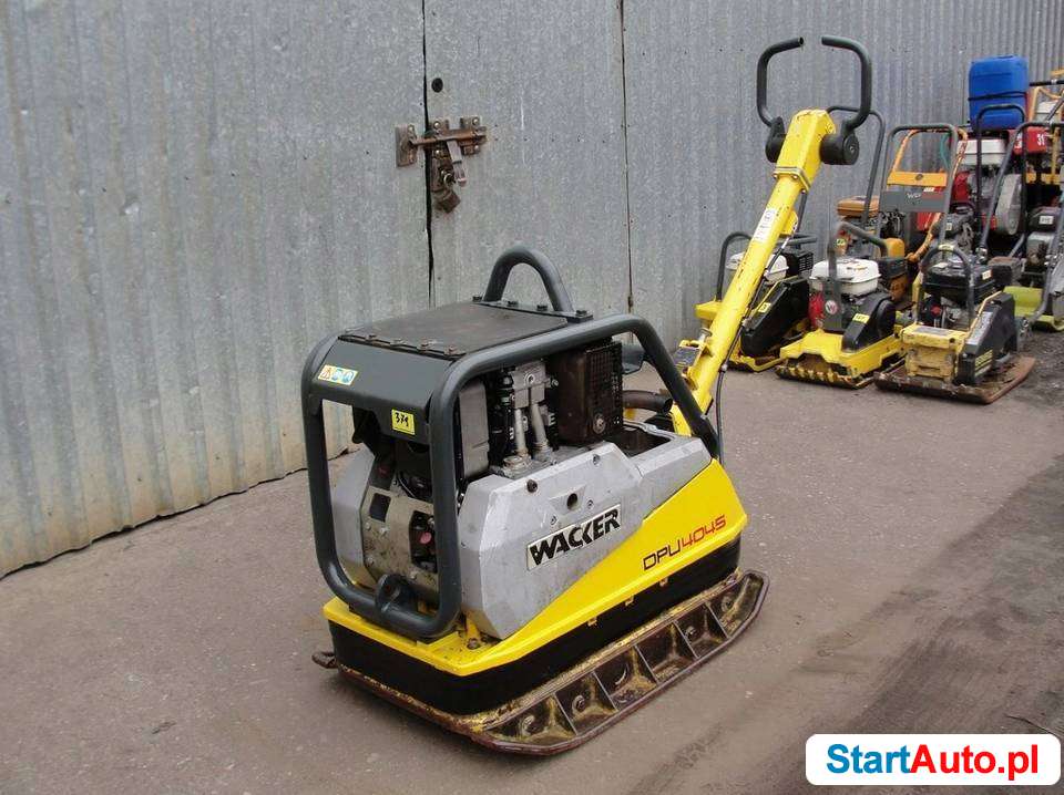 ZAGĘSZCZARKA GRUNTU WACKER DPU 4045 H NR.379 WROCŁAW