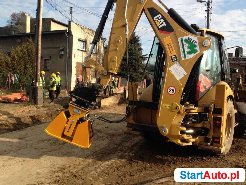 Zagęszczarka dla koparko-ładowarek i koparek