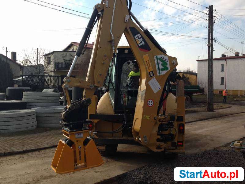 Zagęszczarka dla koparko-ładowarek i koparek