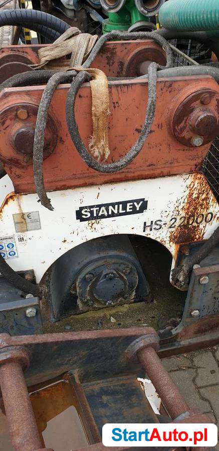Zagęszczarka na wysięgnik koparki Stanley HS 22100