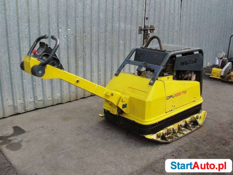 ZAGĘSZCZARKA Płyta WACKER DPU 100-70 710kg NR.137