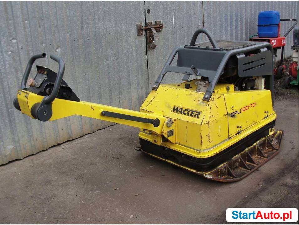 ZAGĘSZCZARKA Płyta WACKER DPU 100-70 710kg NR 371 WROCŁAW