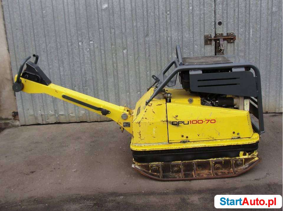ZAGĘSZCZARKA Płyta WACKER DPU 100-70 710kg NR 371 WROCŁAW